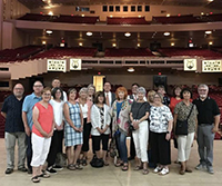 Guild members touring The Bushnell, 2019